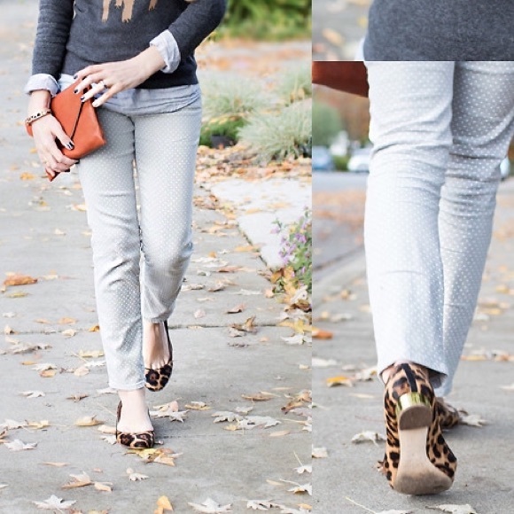 J. Crew Janey Leopard Calf Hair Flats - Picture 2 of 16